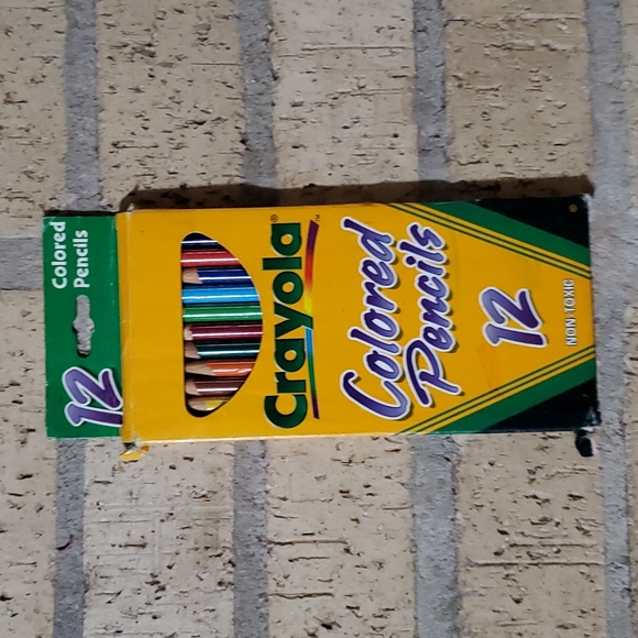 Crayola Office Set Of 2 Crayola Nontoxic Colored Pencils Poshmark